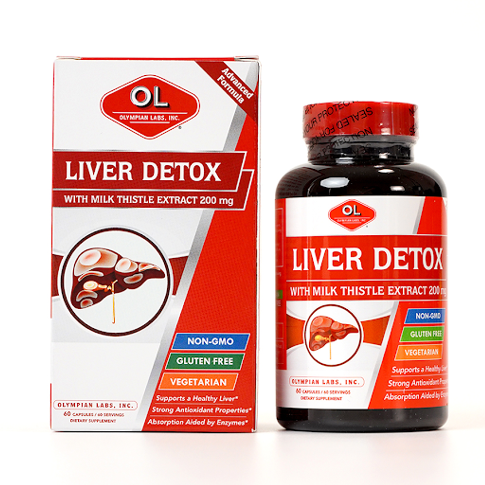 Vi&ecirc;n Uống Hỗ Trợ Chức Năng Gan Olympian Labs Liver Detox Của Mỹ