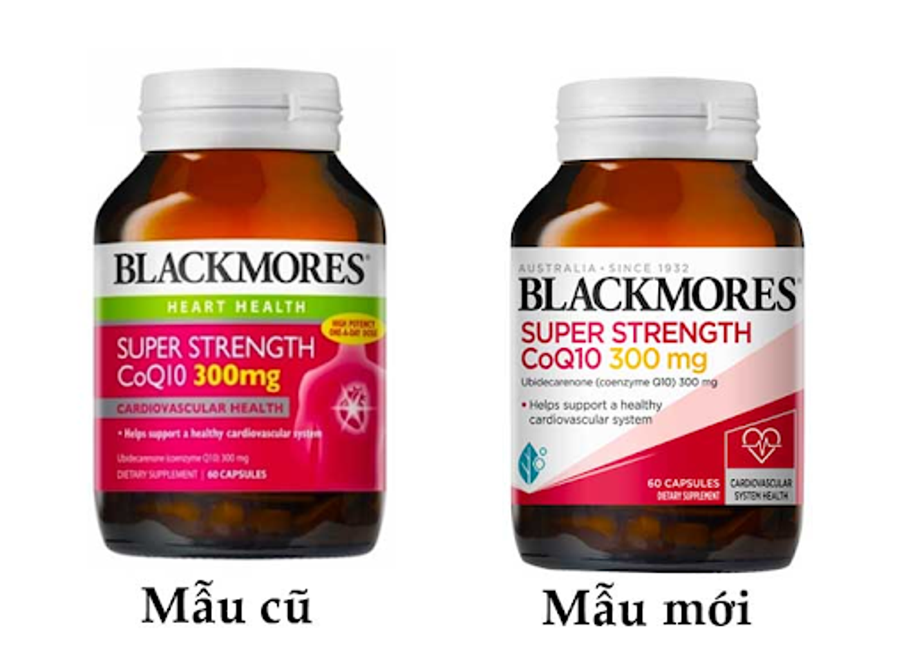 Vi&ecirc;n Uống Hỗ Trợ Tim Mạch Blackmores CoQ10 Super Strength 300mg Của &Uacute;c