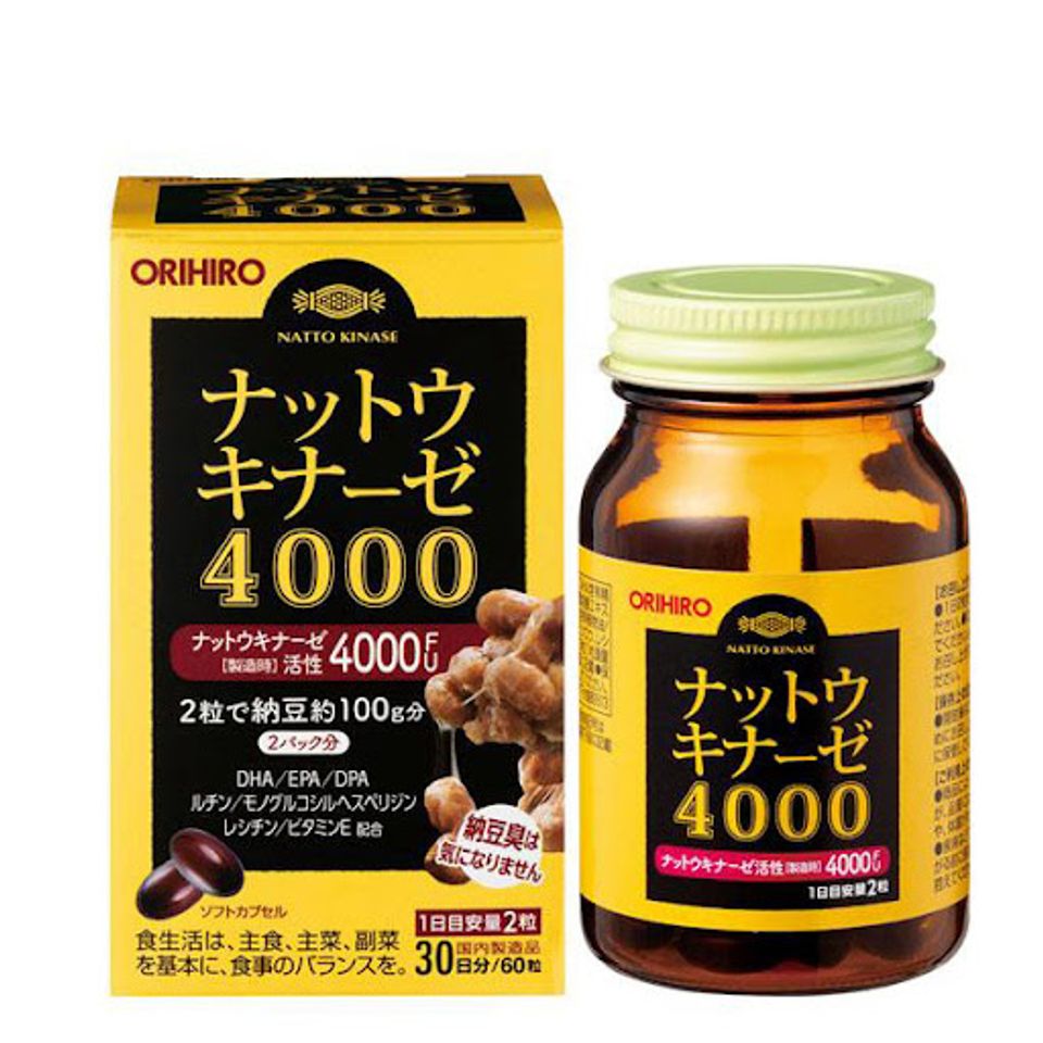 Vi&ecirc;n Uống Ngừa Tai Biến Orihiro Nattokinase 4000FU, Nhật Bản
