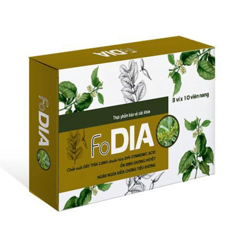 Vi&ecirc;n uống ổn định đường huyết FoDIA