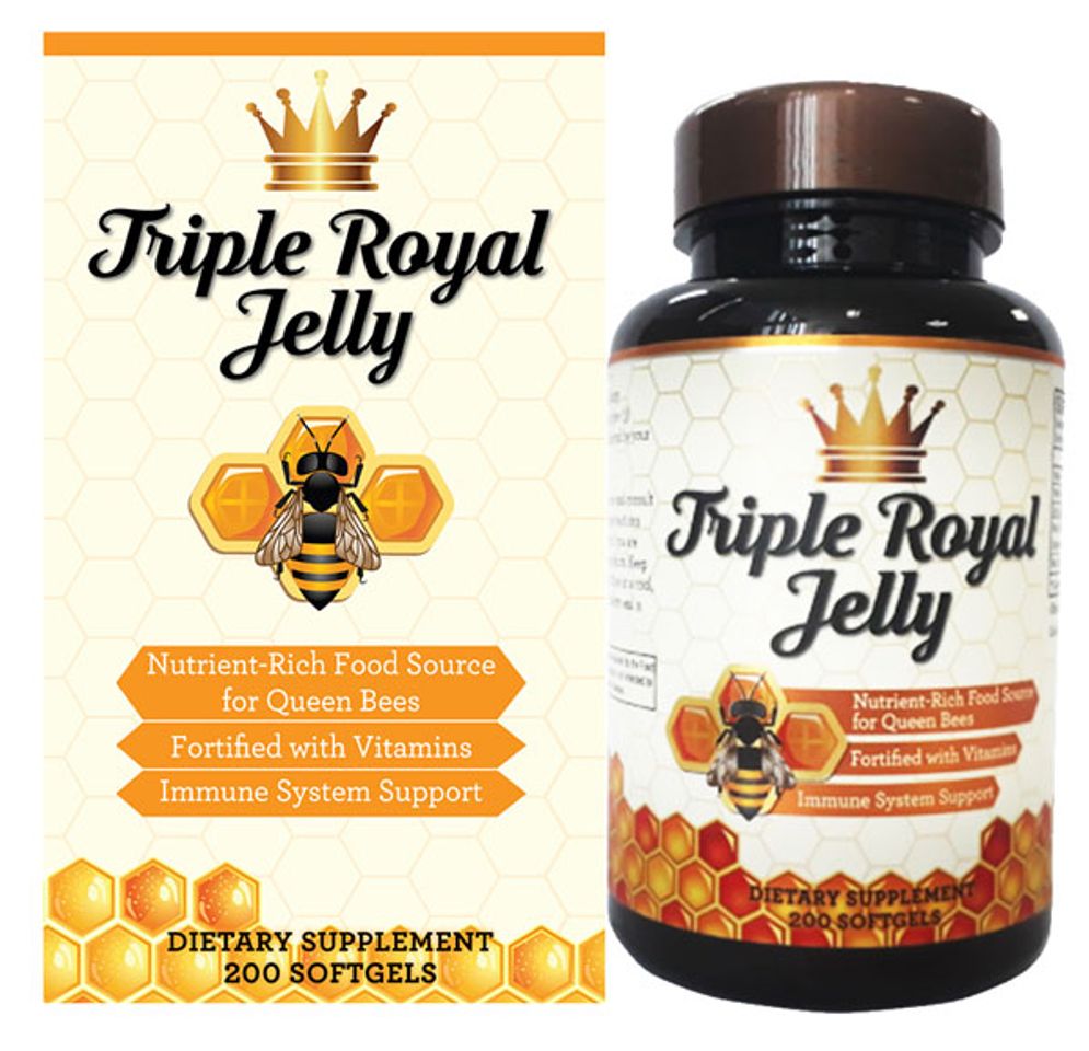Vi&ecirc;n uống sữa ong ch&uacute;a Triple Royal Jelly Nu-Health