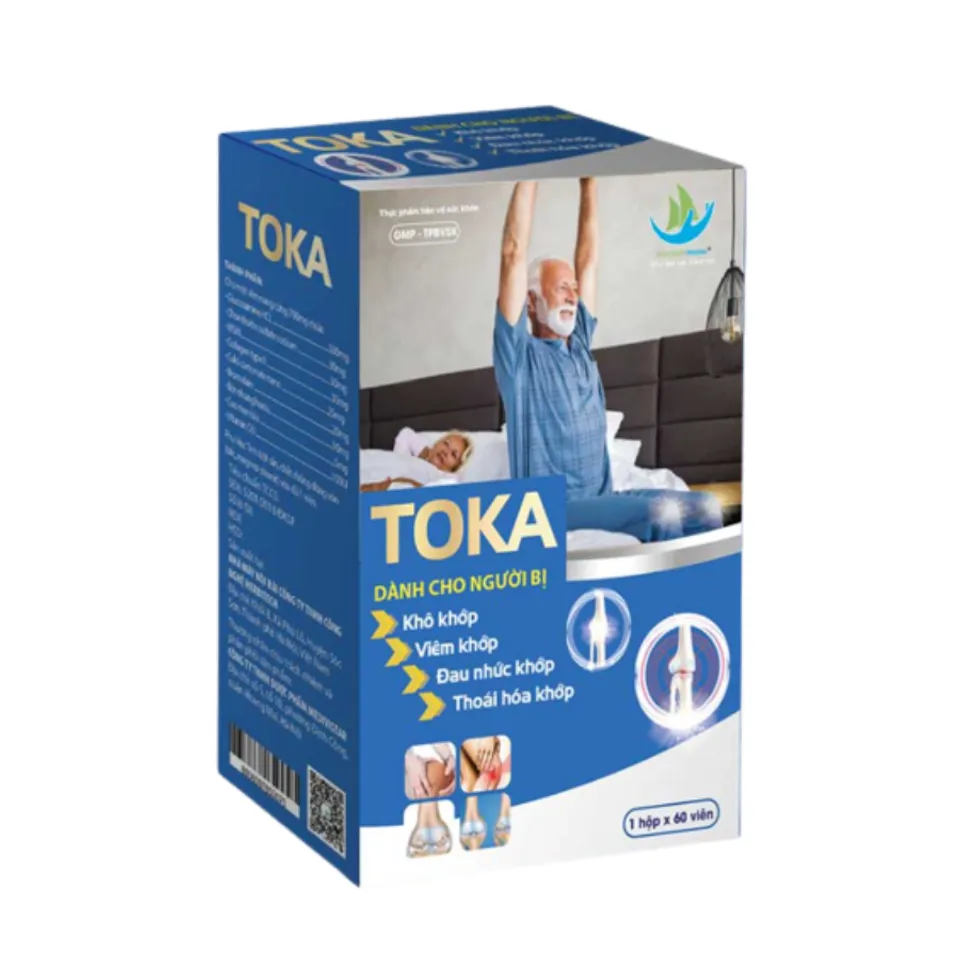 Viên uống Toka hỗ trợ xương khớp