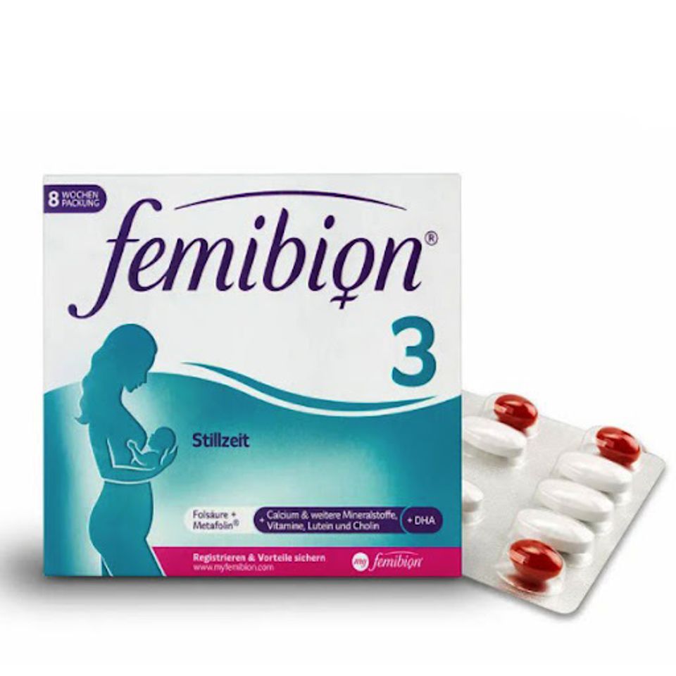 Vitamin Tổng Hợp&nbsp; Femibion 3, Hỗ trợ Sức Khỏe Cho Phụ Nữ Sau Sinh