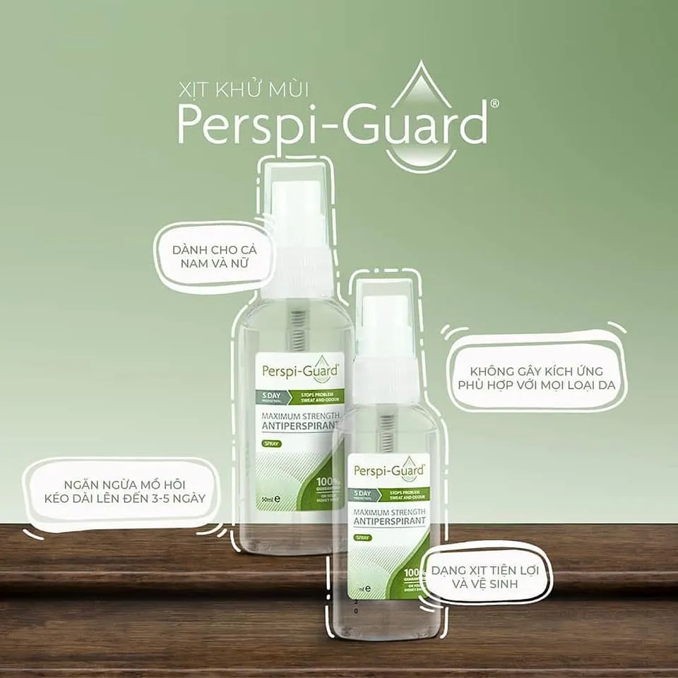 Xịt hỗ trợ khử mùi cơ thể Perspi-Guard Maximum Strength Antiperspirant