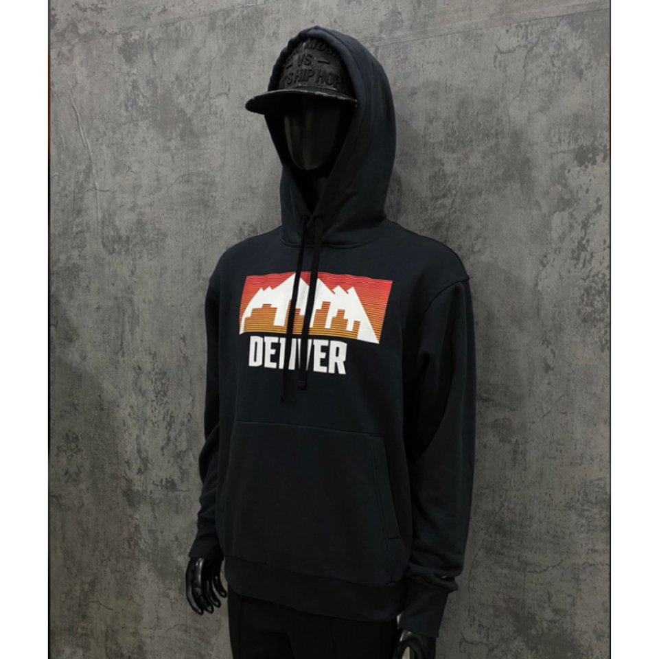 Áo hoodie Nike Denver Nuggets City Edition Essential HNI01-010 màu đen