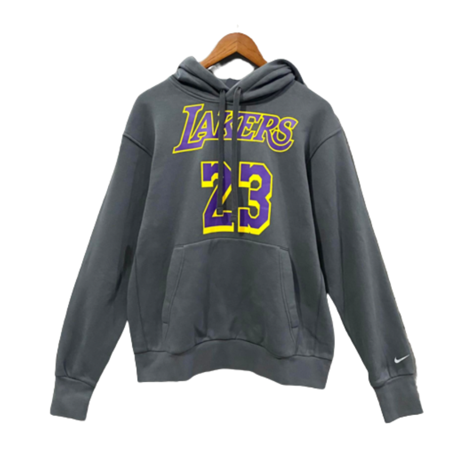 Áo hoodie Nike NBA Lakers N23 Dark Grey DH6539-061