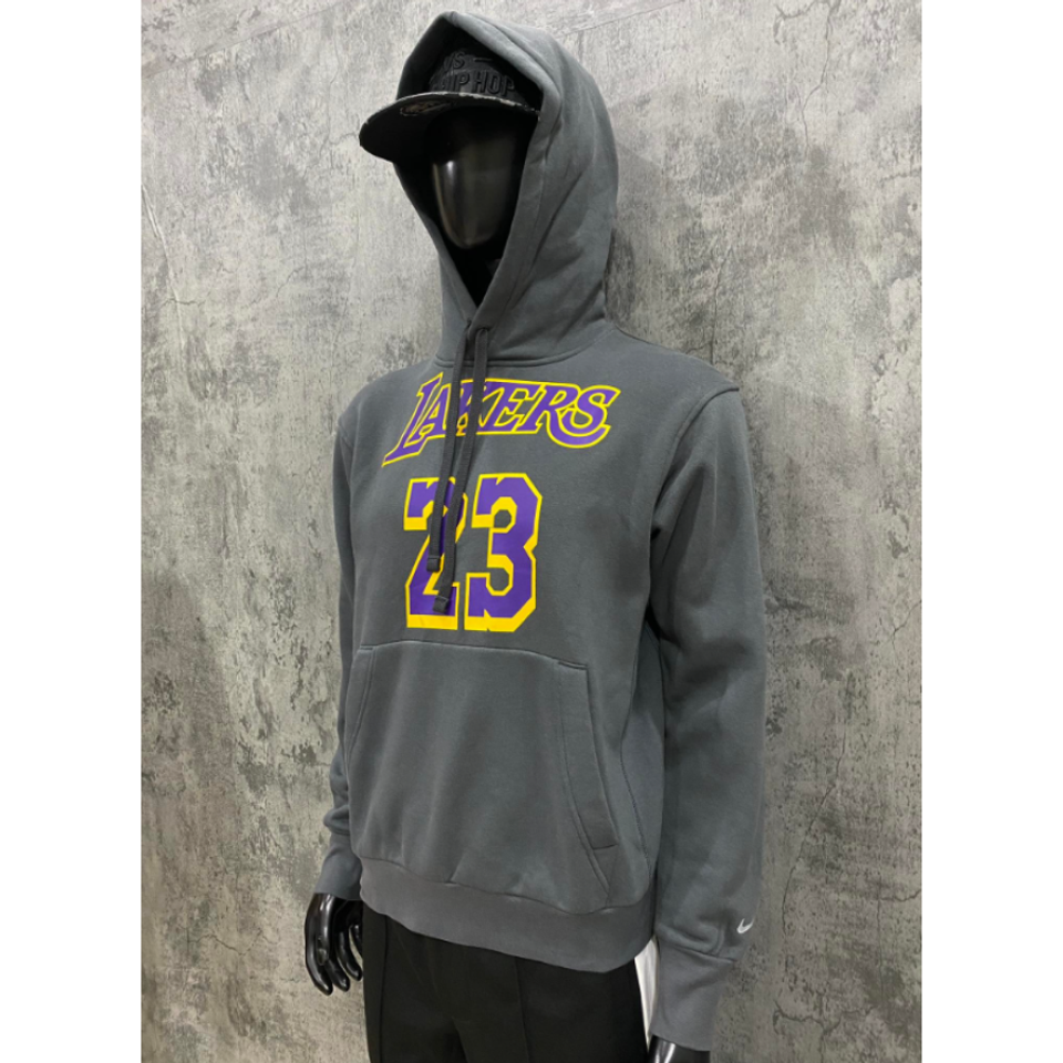 Áo hoodie Nike NBA Lakers N23 Dark Grey DH6539-061