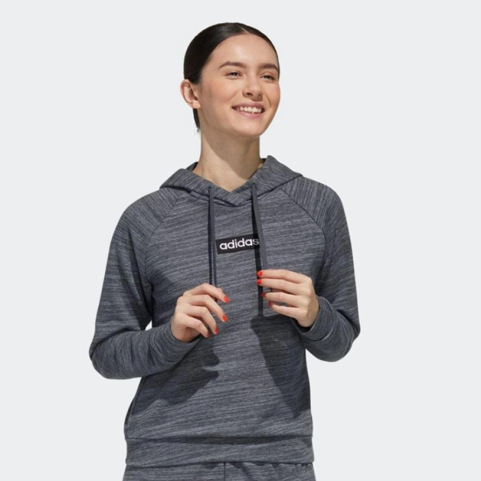 Áo hoodie nữ Adidas Essentials Grey FM0171