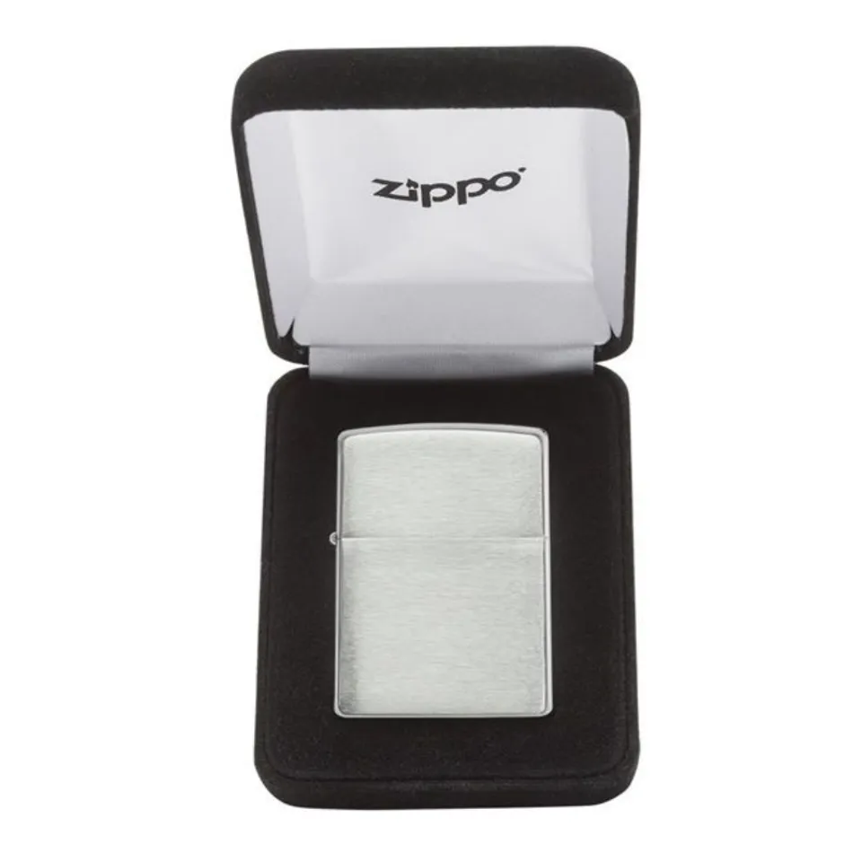 Bật lửa Zippo 13 Brushed Sterling Silver