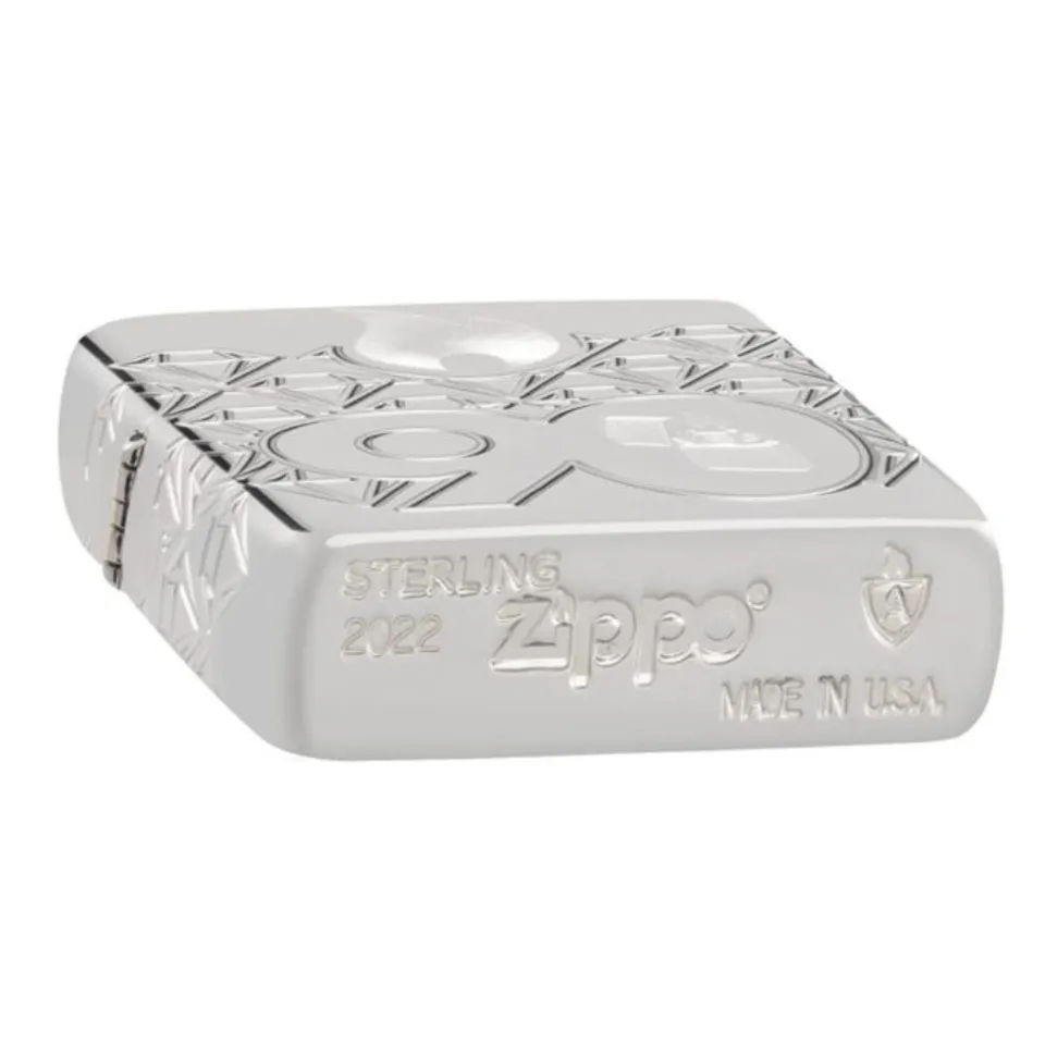 Bật lửa Zippo 48461 Limited Edition 90th Anniversary Sterling Silver có khả năng kháng gió, giữ lửa tốt