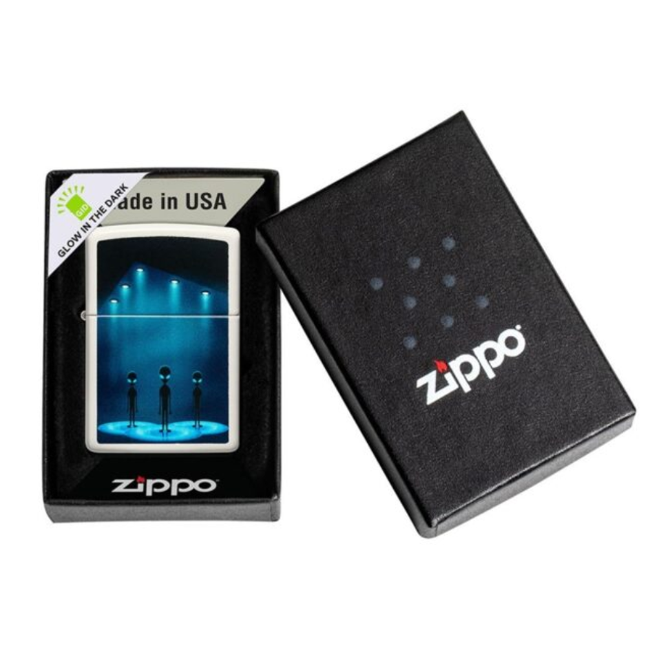 Bật lửa Zippo 49487 Aliens Design Glow-In-the-Dark