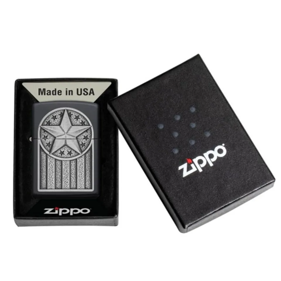 Bật lửa Zippo 49639 American Metal Emblem