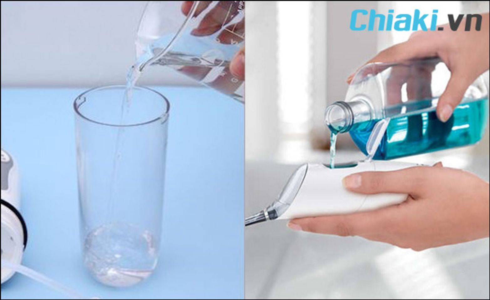 hướng dẫn d&ugrave;ng m&aacute;y tăm nước