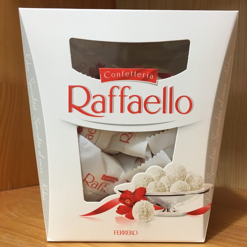 Kẹo Raffaello socola bọc dừa hộp 230g