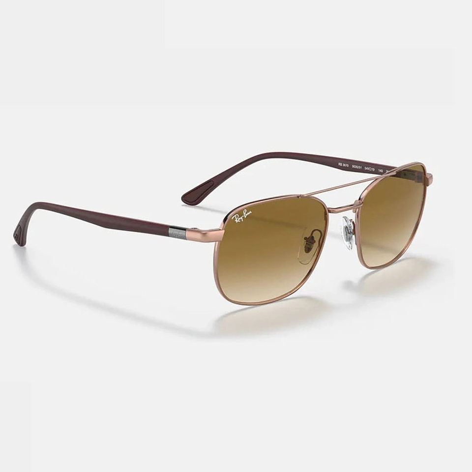 Kính mát Rayban Sunglasses In Copper And Light Brown 0RB3670