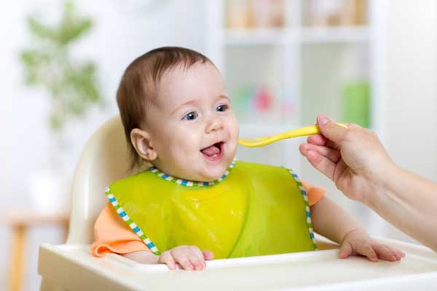 Lựa chọn thời điểm cho b&eacute; ăn dặm đ&uacute;ng c&aacute;ch như thế n&agrave;o