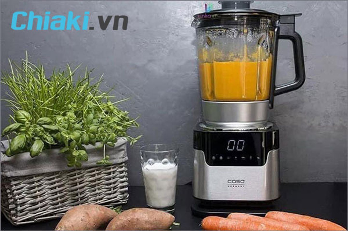 Review về m&aacute;y xay sữa hạt Caso CB2200