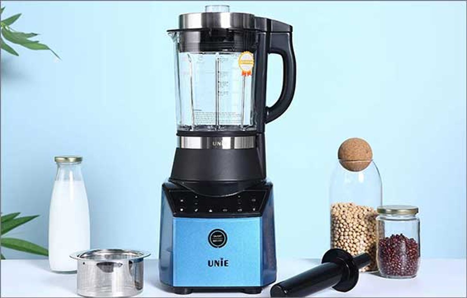 Review m&aacute;y nấu sữa hạt Unie V3