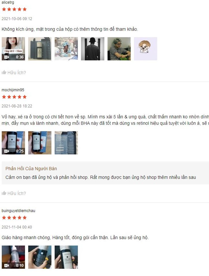 Review BHA tẩy tế b&agrave;o chết Naturium BHA Liquid Exfoliant 2%