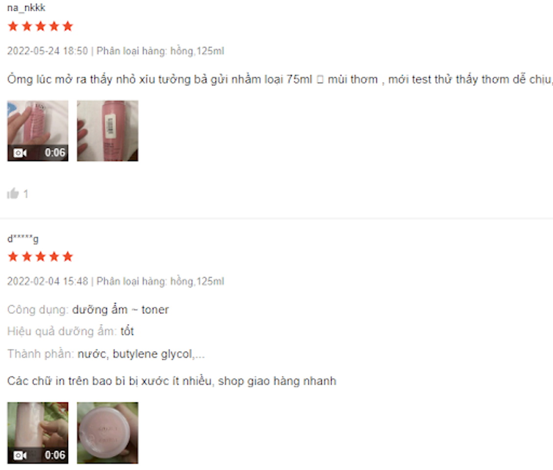 Đ&aacute;nh gi&aacute; từ người d&ugrave;ng