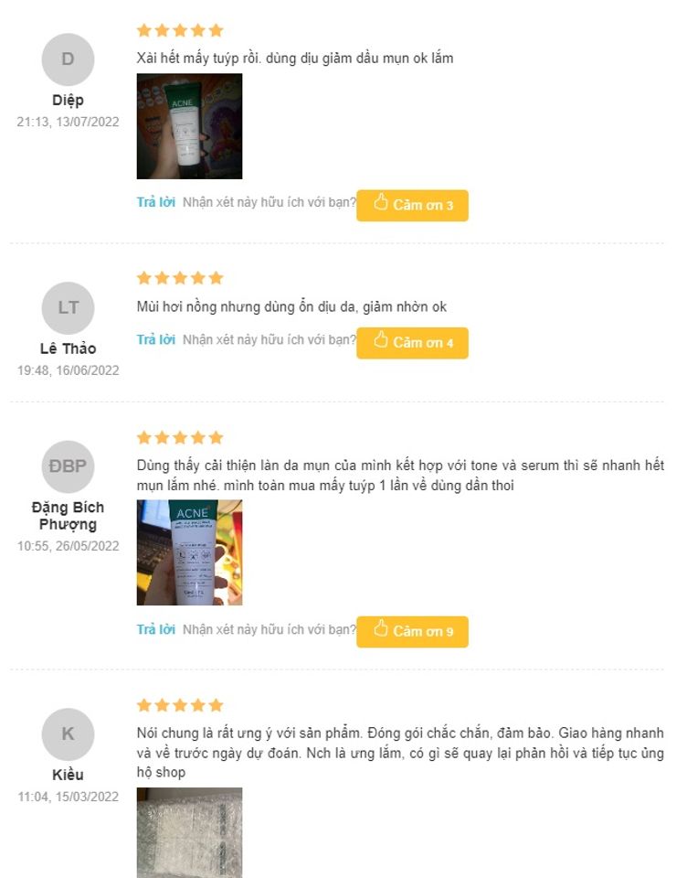 Review sữa rửa mặt d&agrave;nh cho da dầu mụn nhạy cảm Some By Mi từ người sử dụng