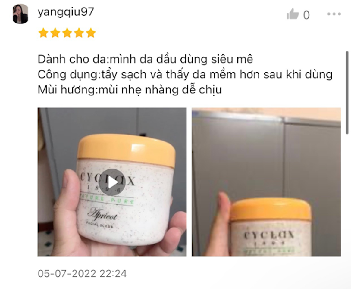 Top 9 Tẩy tế bào chết vậy lý giúp da sáng mịn mờ thâm hiệu quả