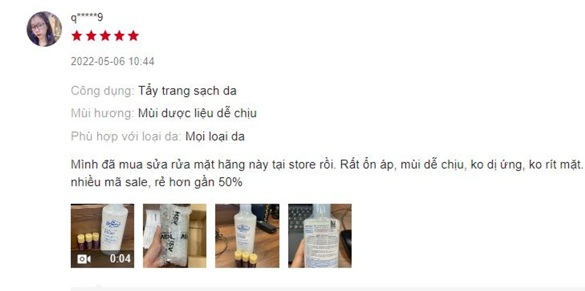 Đ&aacute;nh gi&aacute; từ người d&ugrave;ng