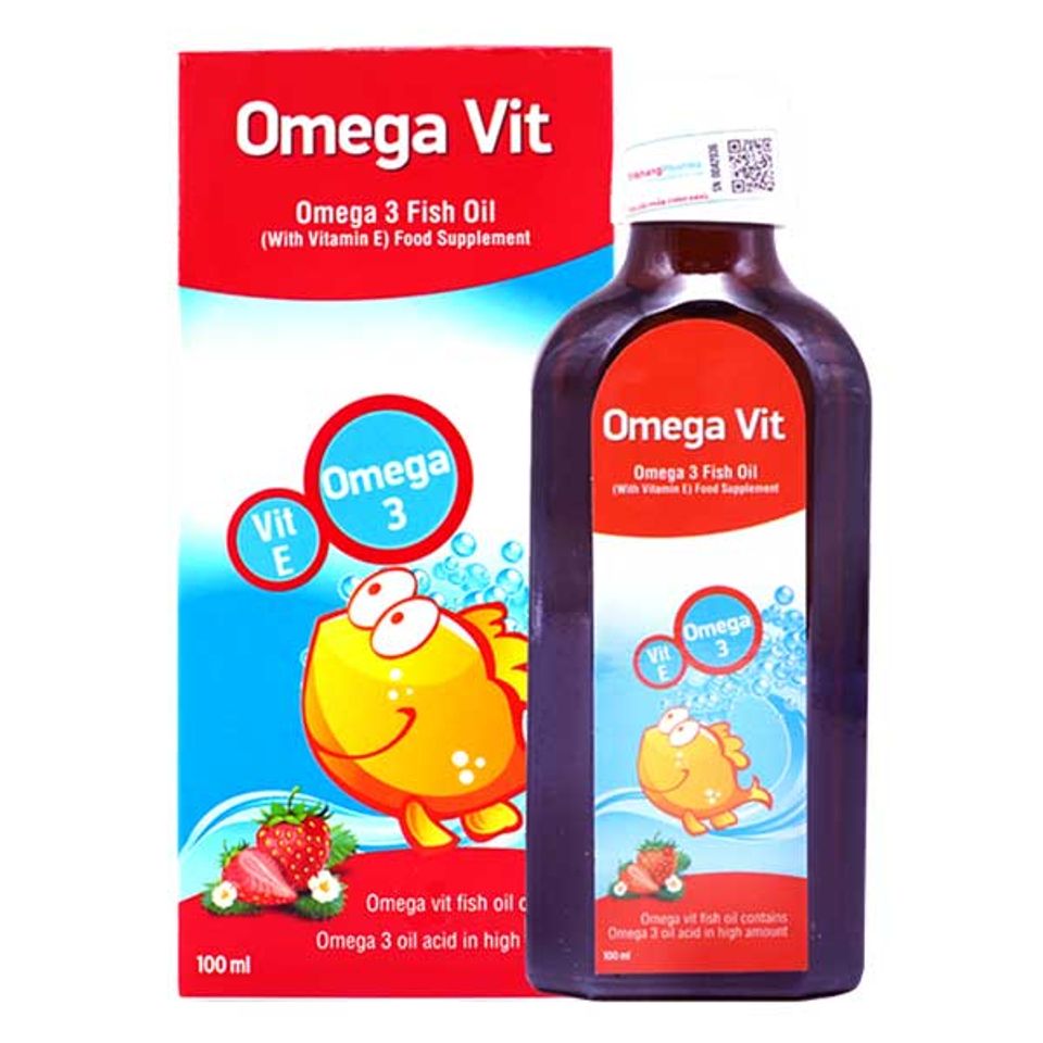 Siro Omega Vit bổ sung Omega cho b&eacute;