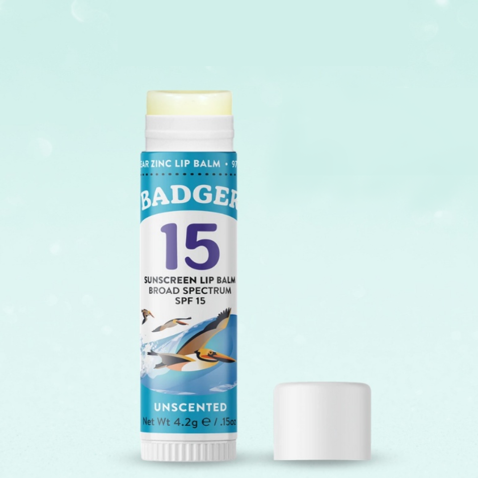 Son dưỡng môi chống nắng Badger SPF 15