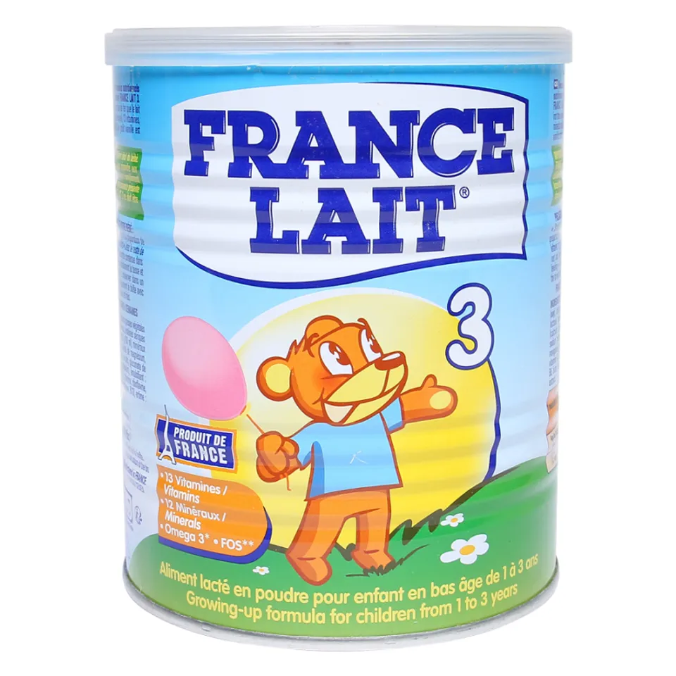 Sữa bột France Lait số 3 dành cho bé từ 1-3 tuổi