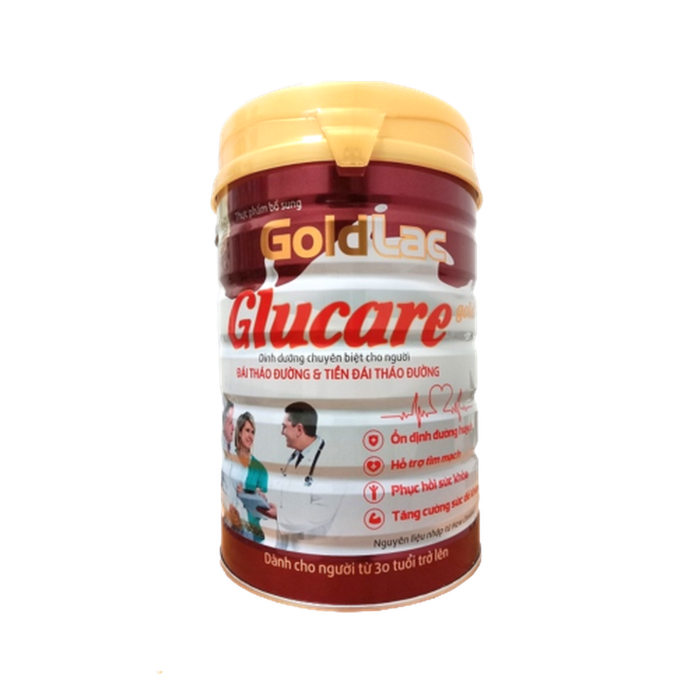 Sữa cho người tiểu đường Goldlac Glucare Gold