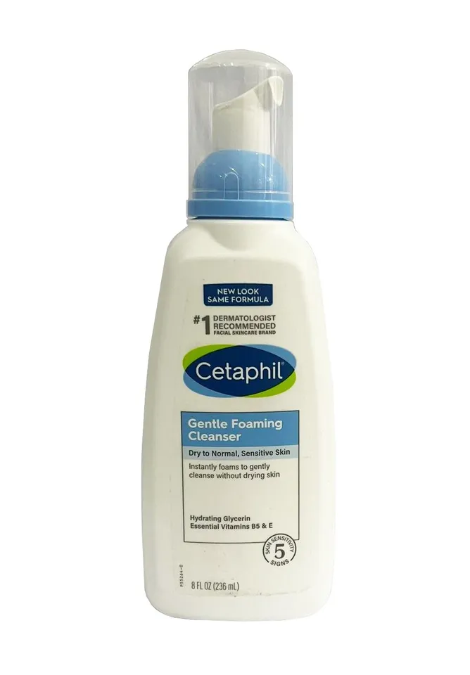 Sữa Rửa Mặt Cetaphil Gentle Foaming Cleanser 236ml (mẫu mới)