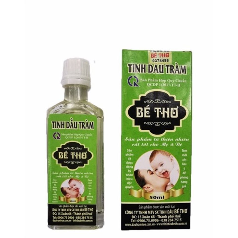 Tinh dầu tr&agrave;m B&eacute; Thơ
