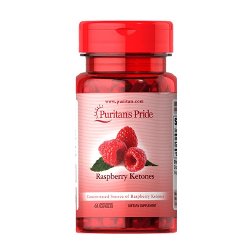 Vi&ecirc;n Uống Hỗ Trợ Tan mỡ Bụng, Ti&ecirc;u mỡ Puritan's Pride Raspberry Ketones 100mg