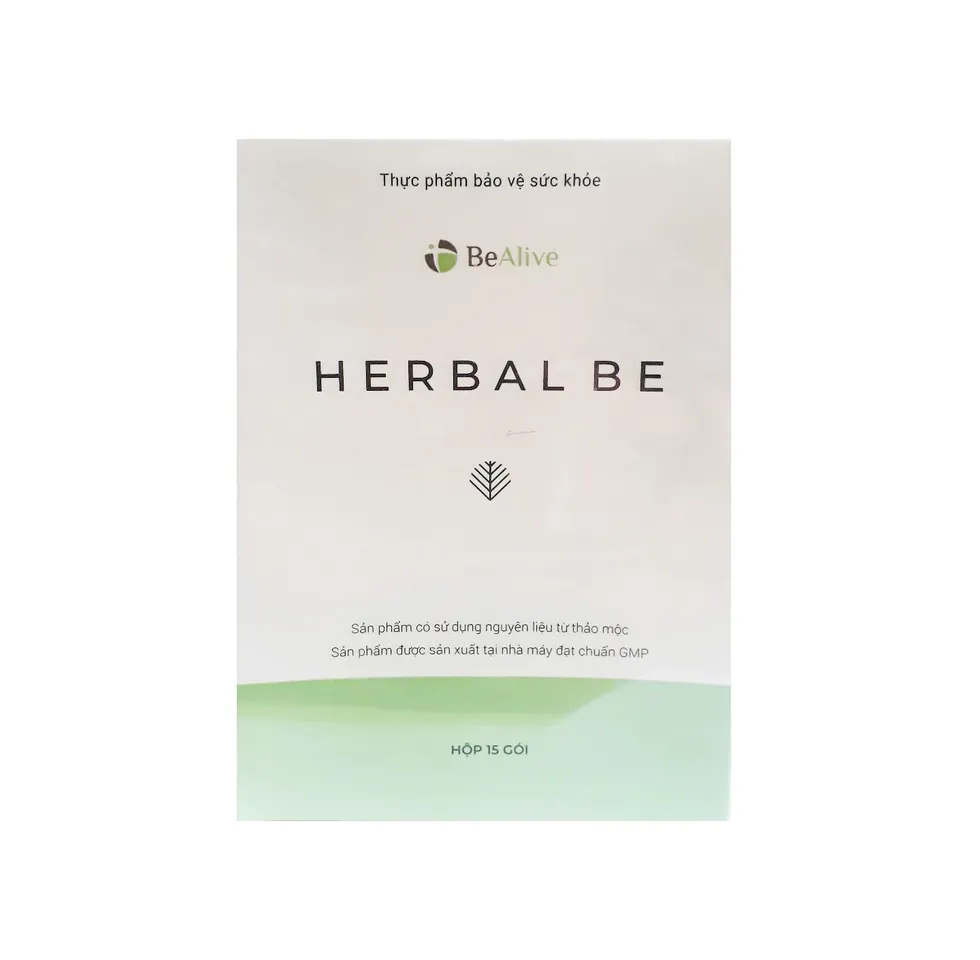 Viên uống thảo mộc Bealive Herbal Be hỗ trợ tăng cân tự nhiên