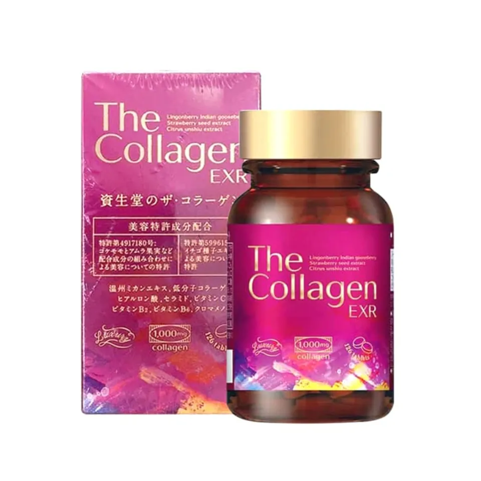 Viên uống Shiseido The Collagen EXR 1000mg collagen