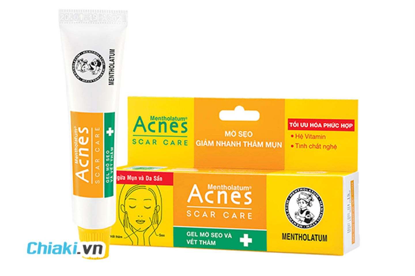 Kem nghệ ngừa mụn, s&aacute;ng da Acnes Scar Care
