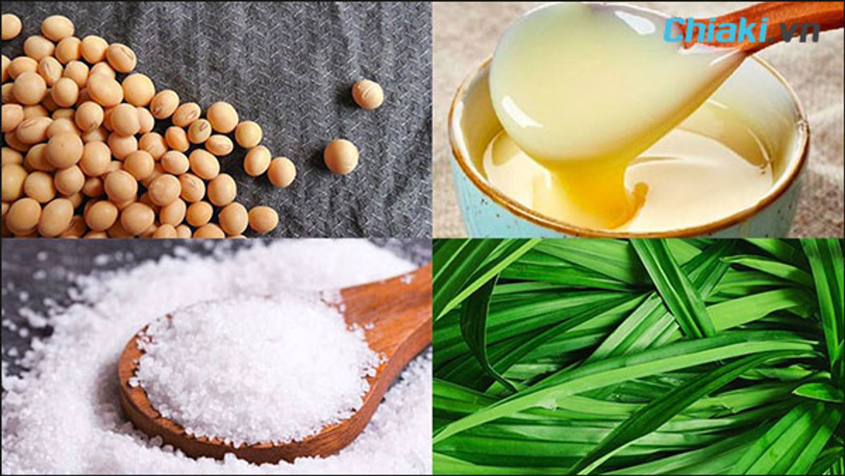 chuẩn bị nguy&ecirc;n liệu v&agrave; dụng cụ để l&agrave;m sữa đậu n&agrave;nh
