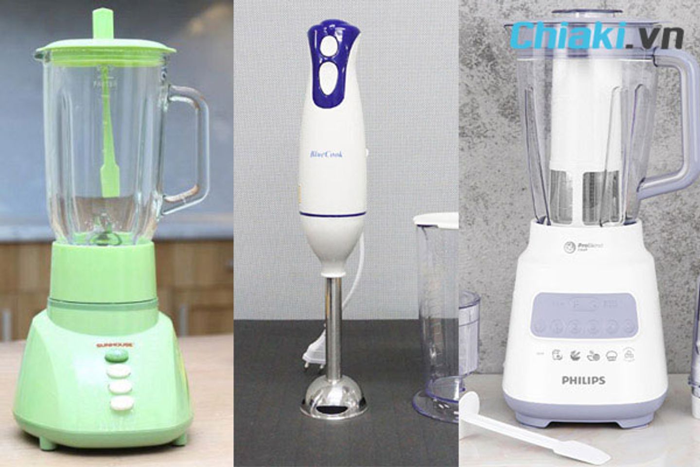 c&aacute;ch sử dụng c&aacute;c m&aacute;y sinh tố đều kh&aacute; giống nhau