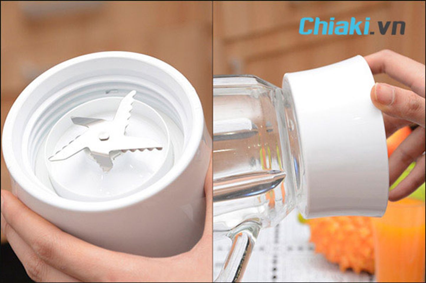 chọn lưỡi dao ph&ugrave; hợp trước khi sử dụng m&aacute;y xay sinh tố