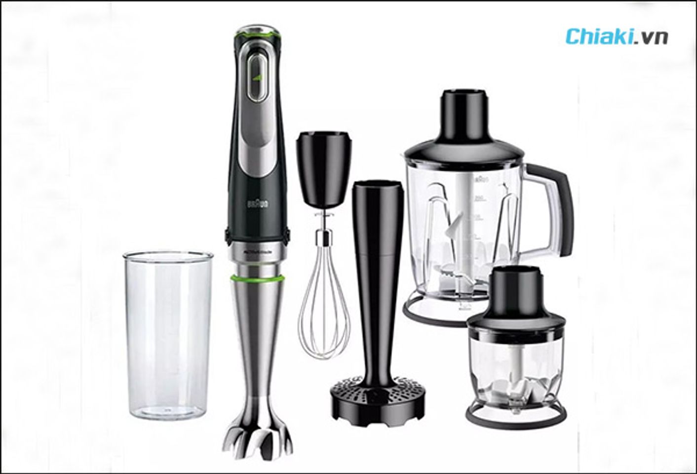 C&aacute;ch đ&aacute;nh trứng bằng m&aacute;y xay sinh tố Braun MQ 9147X