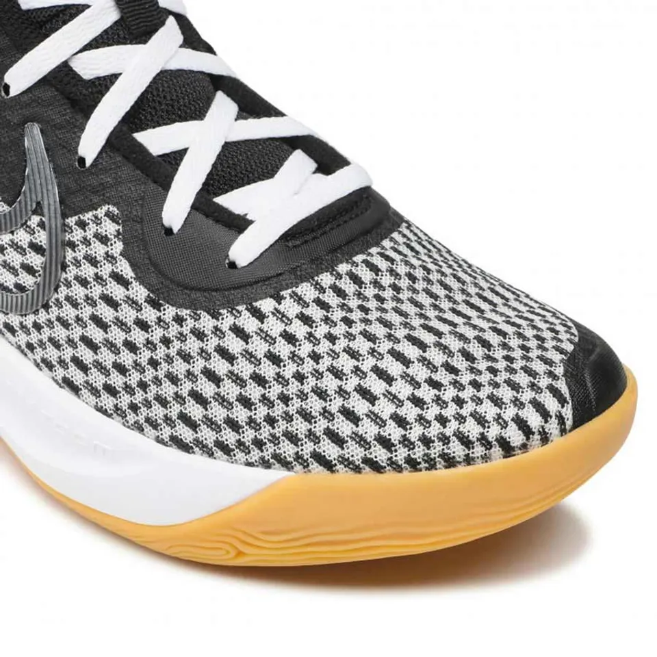 Giày bóng rổ Nike KD Trey 5 IX Black/MTLC Cool Grey CW3400-006 chất liệu êm ái, thoáng khí