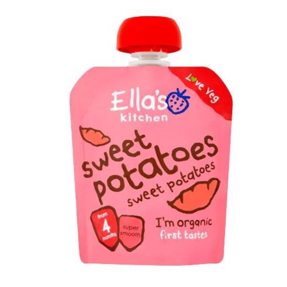 Hoa quả nghiền hữu cơ Ella's Kitchen cho bé từ 4M+ vị khoai lang