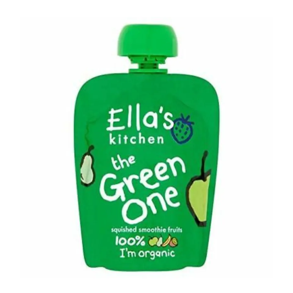 Hoa quả nghiền hữu cơ Ella's Kitchen The Color cho bé 6M+ vị kiwi & lê