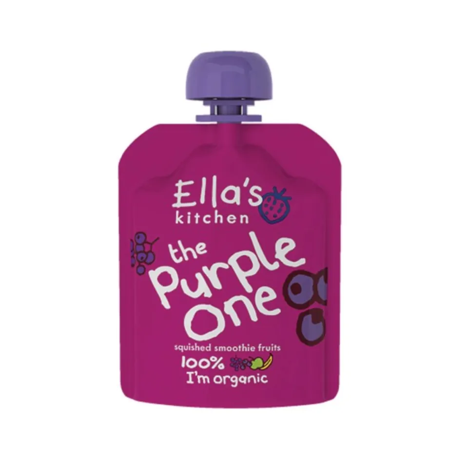 Hoa quả nghiền hữu cơ Ella's Kitchen The Color cho bé 6M+ vị việt quất
