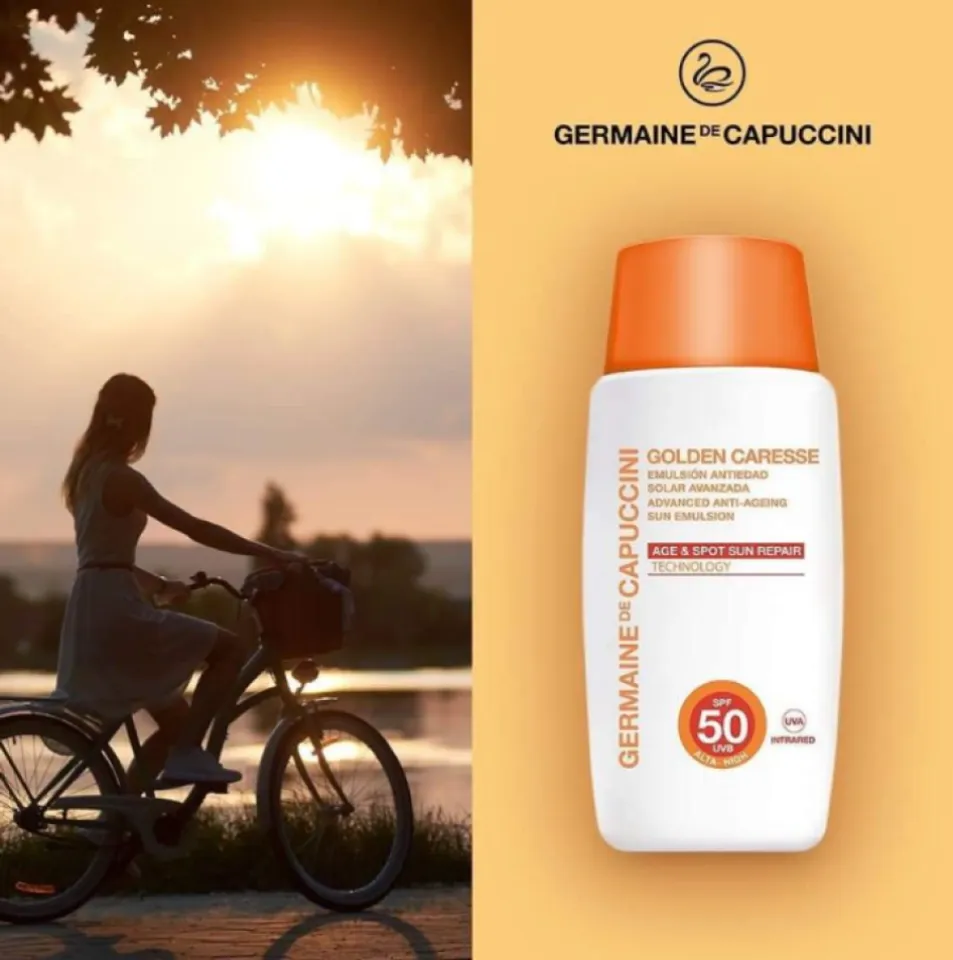 Kem chống nắng Germaine De Capuccini GC Advanced Anti-Ageing Emulsion SPF30 hỗ trợ bảo vệ da tối ưu
