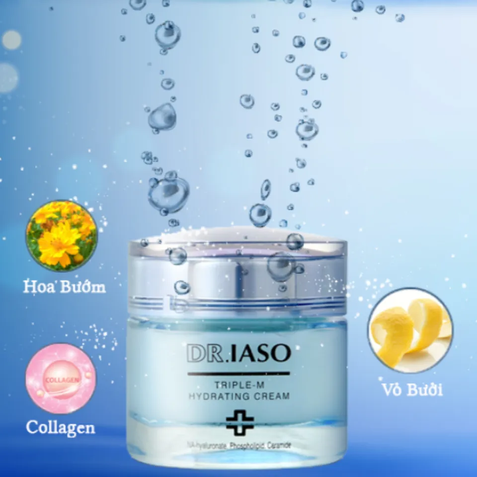 Kem dưỡng ẩm 3 cấp độ Dr.Iaso Triple - M Hydrating Cream