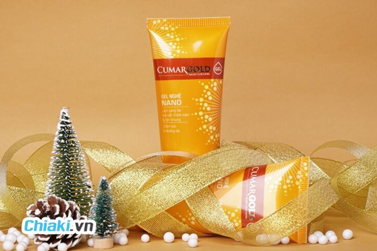Kem nghệ trị th&acirc;m, ngăn ngừa l&atilde;o h&oacute;a da Cumargold Gel