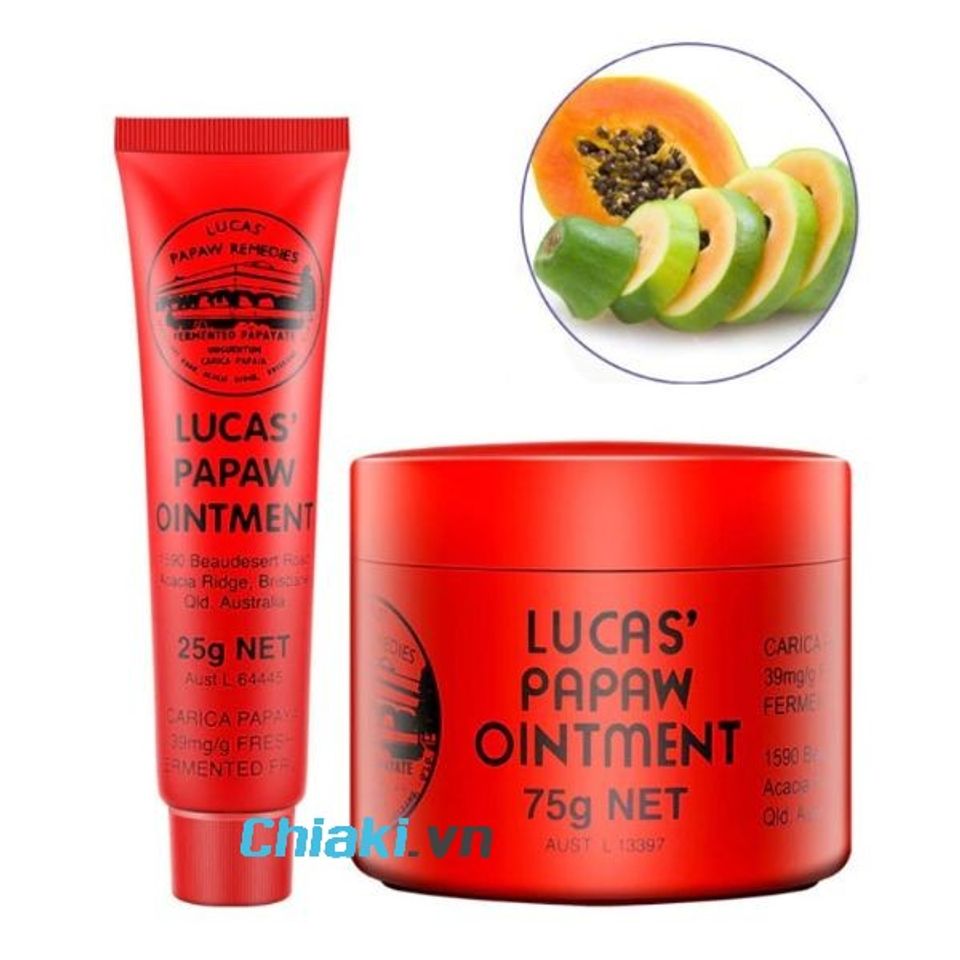 Kem trị nứt cổ g&agrave; Lucas Papaw Ointment