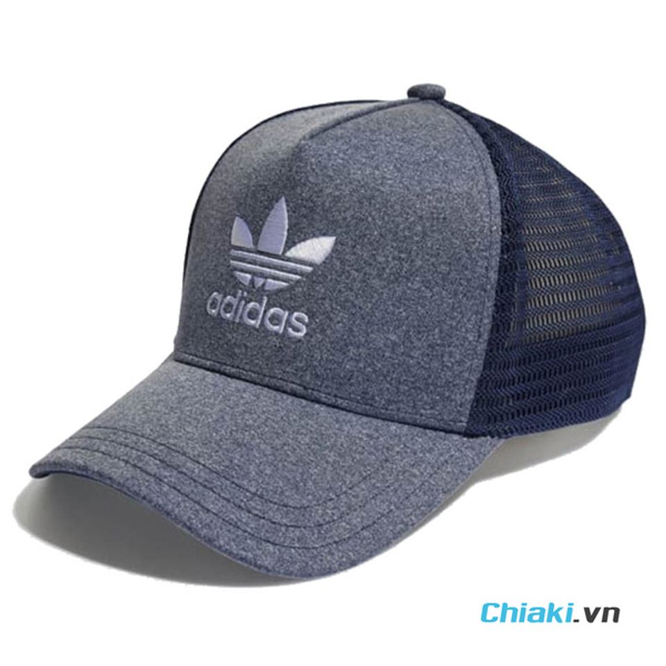 Mũ Adidas lưới Adicolor Classic Curved Foam HM1697 xanh navy